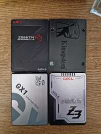 SSD диски 120-512гб