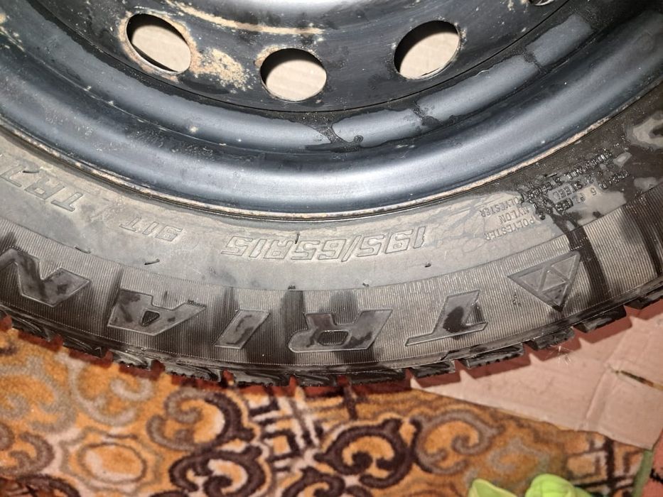 Шины с железным диском