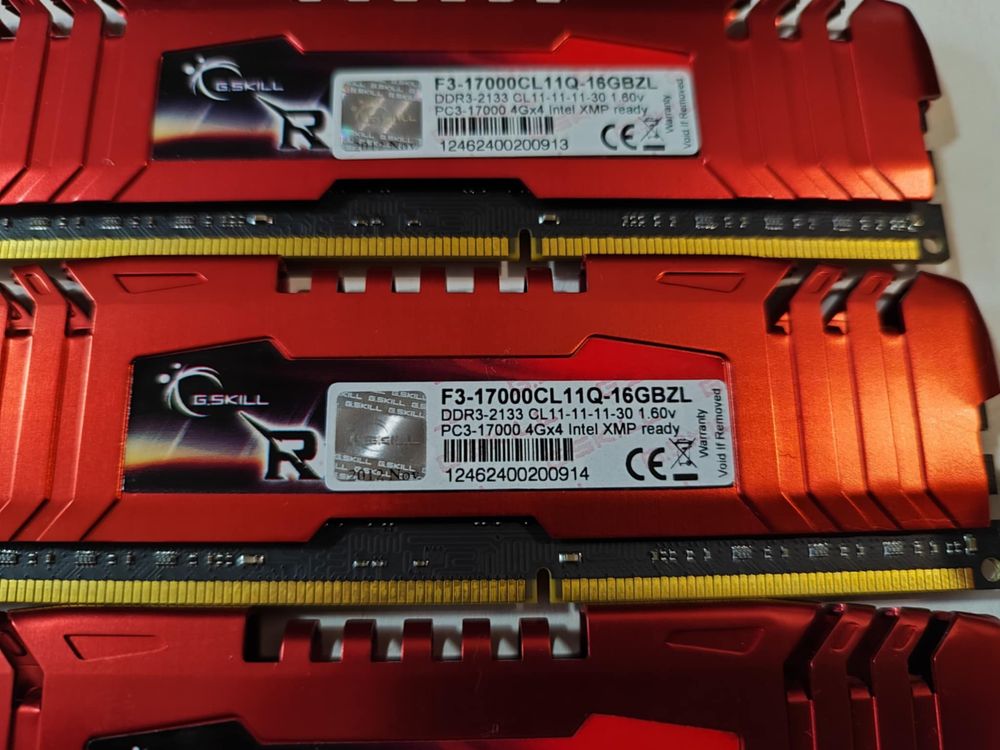 Гейм RAM 16GB KIT gskill ddr3 2133mhz
