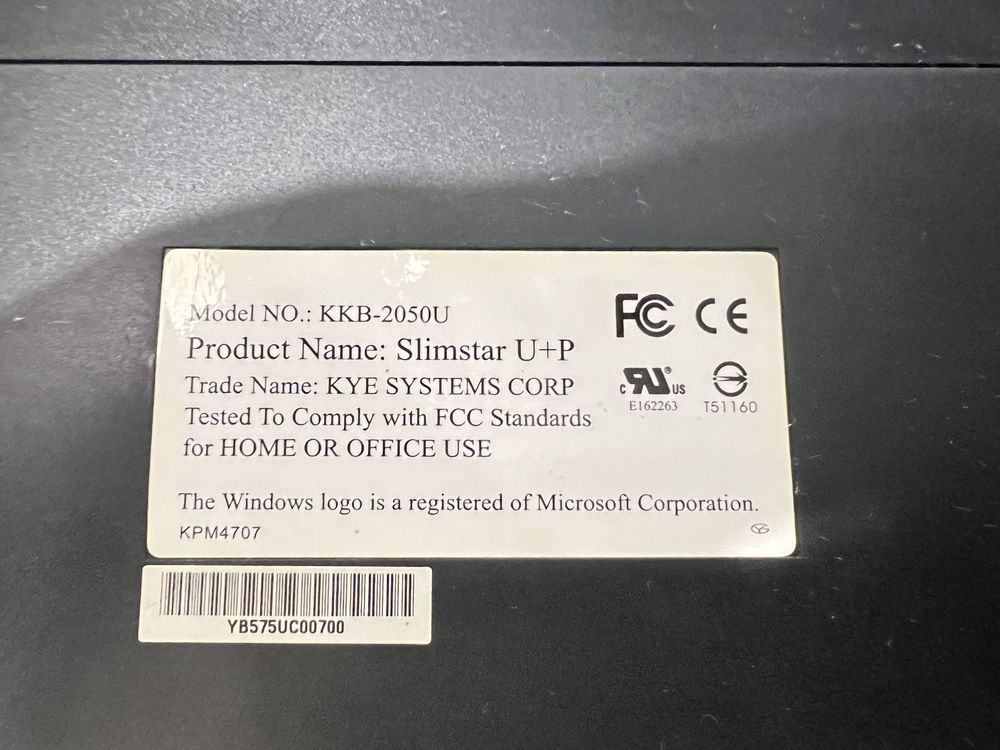 Клавиатура Genius Slimstar U+P