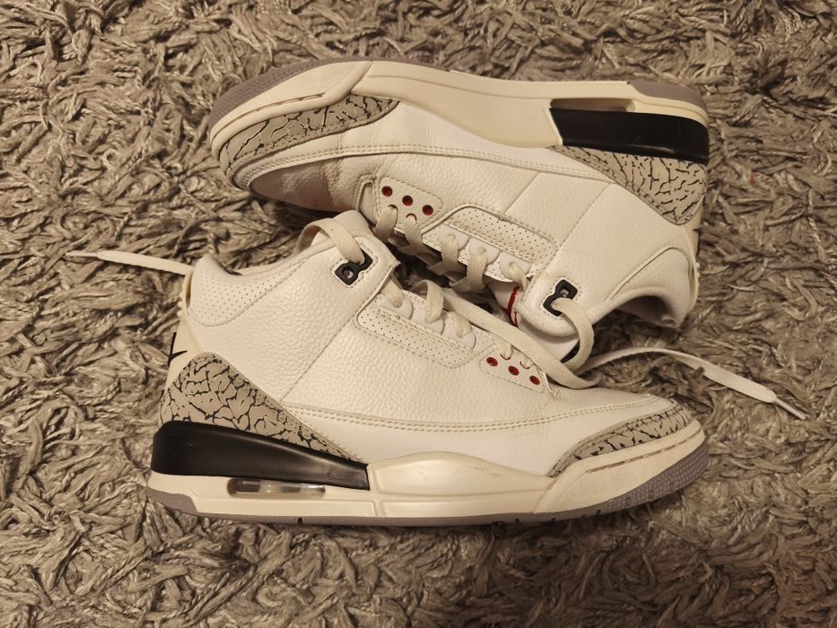 Jordan 3 White Cement