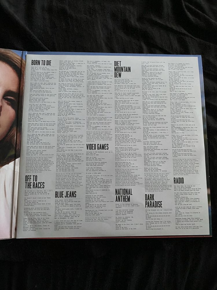 born to die : lana del rey vinyl