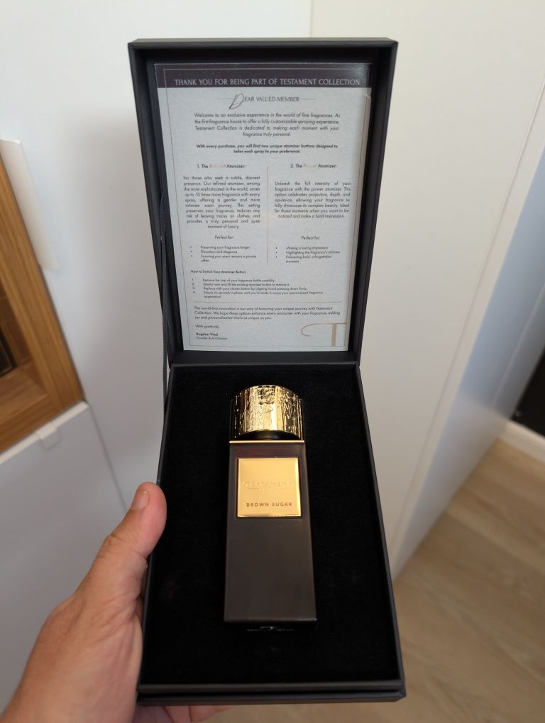 Parfum Testament Brown Sugar