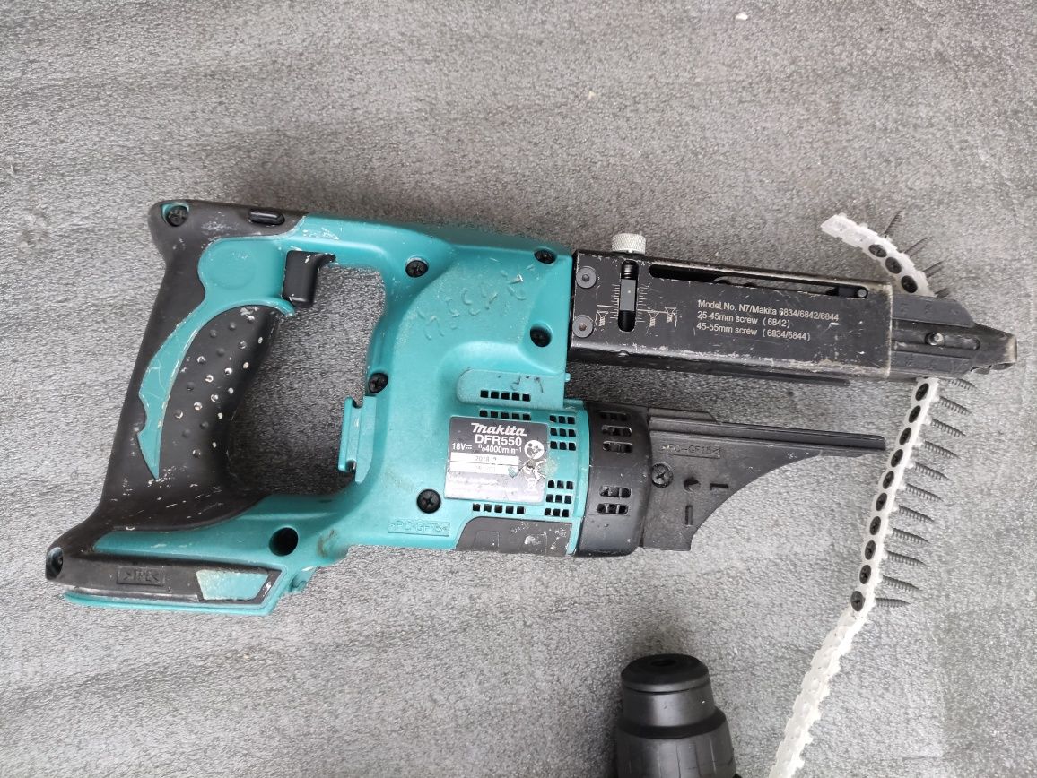 Rotopercutor Makita DHR 242 pendular DSD180 autofiletanta rigips 12V
