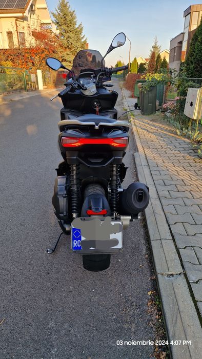 Scuter Aprilia SR GT 200 Street Grey