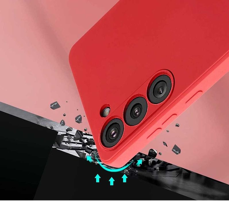 Husa silicon cu microfibra pentru Samsung A15 ; A55 ; A35