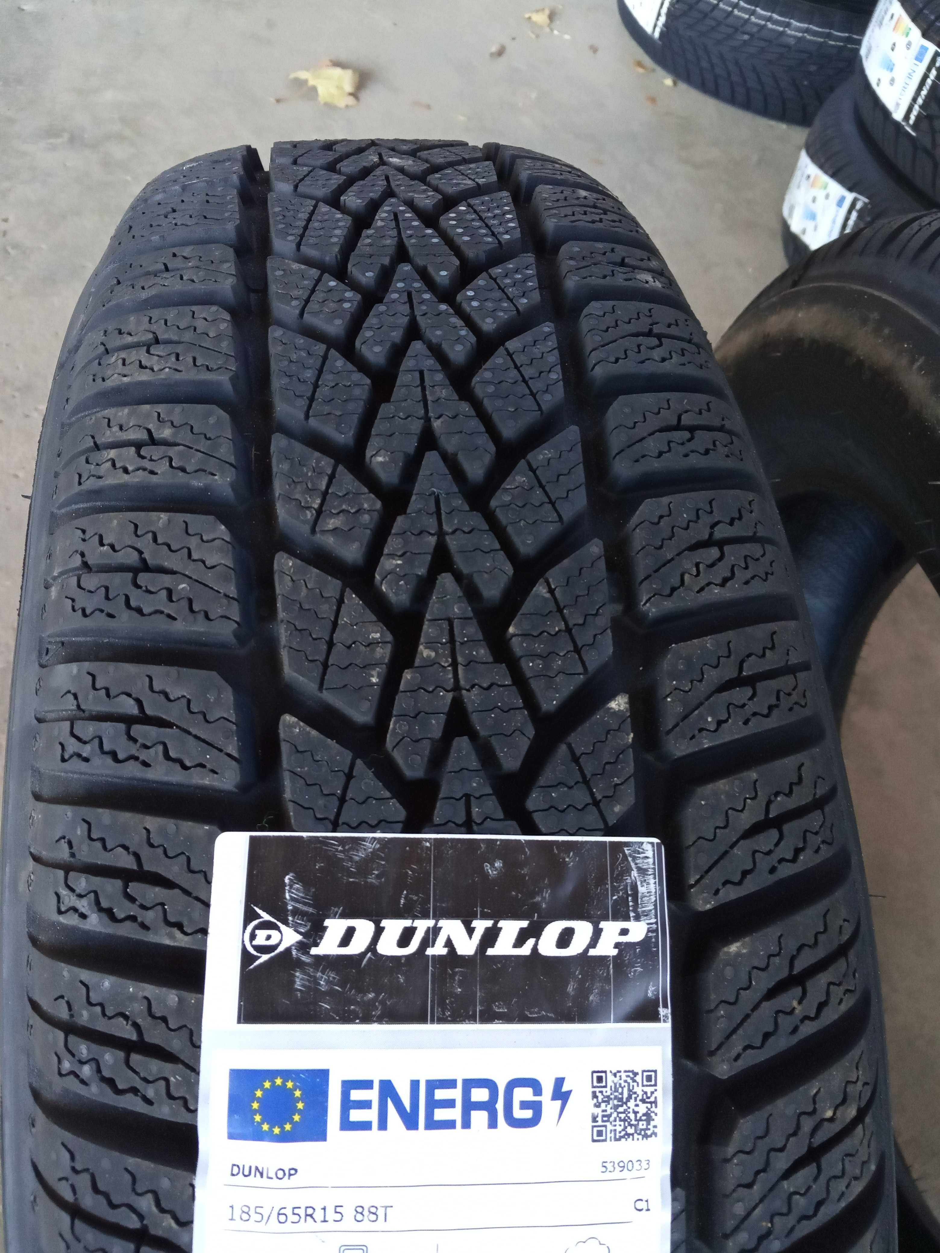 2 Нови зимни гуми 185/65R15 Dunlop Winter Response 2 88T DOT3824