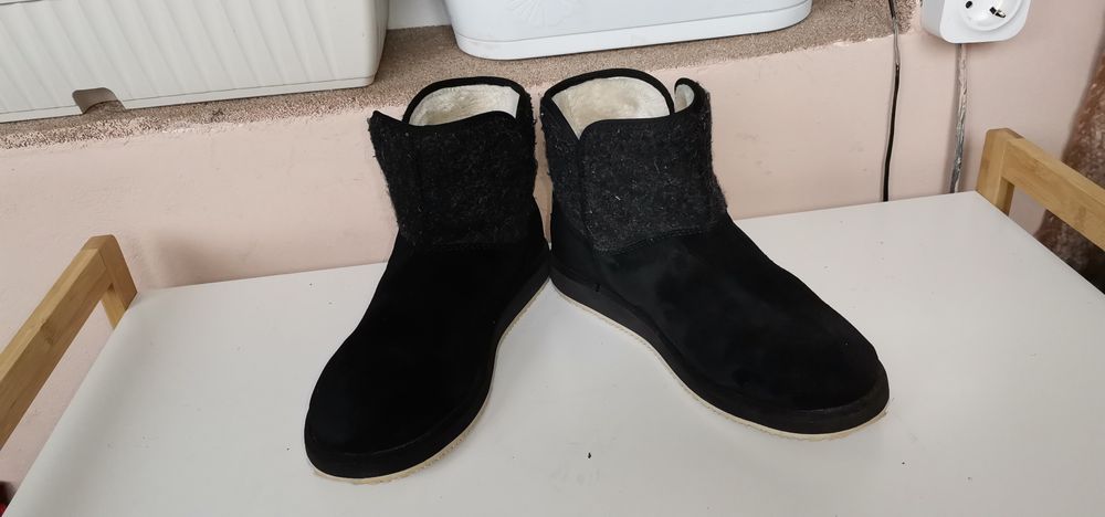 Боти Esprit 38 н. Естествен велур