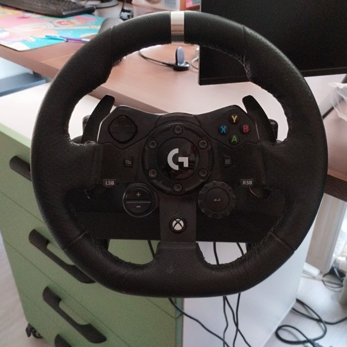 Продам руль logitech g923 с кпп