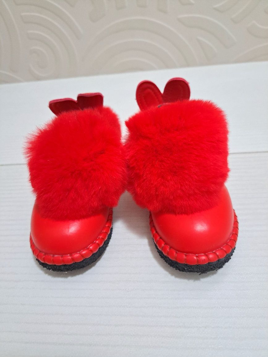 Pantofiori bebe de piele marime 23