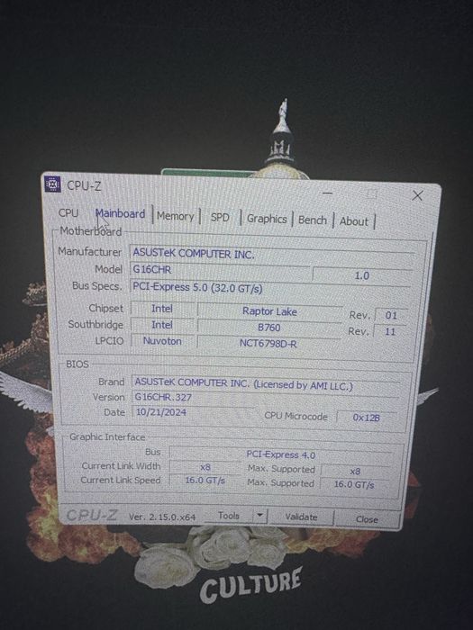 Calculator Asus ROG Strix G16CHR