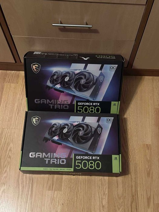 MSI RTX 5080 GAMING TRIO OC White 16GB GDDR7 256-bit Sigilata