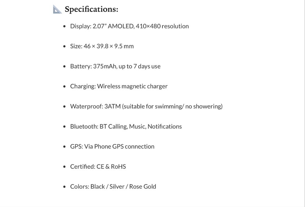 Ceas Smartwatch Microwear W11 PRO