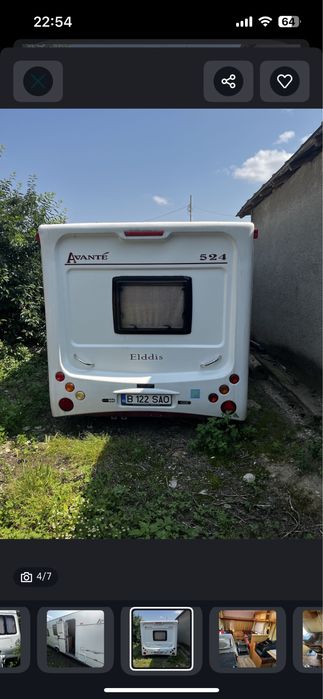 De vanzare Rulota Elddis