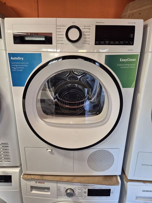 Сушилня с термо Бош 9кг клас А+++ 24м гаранция