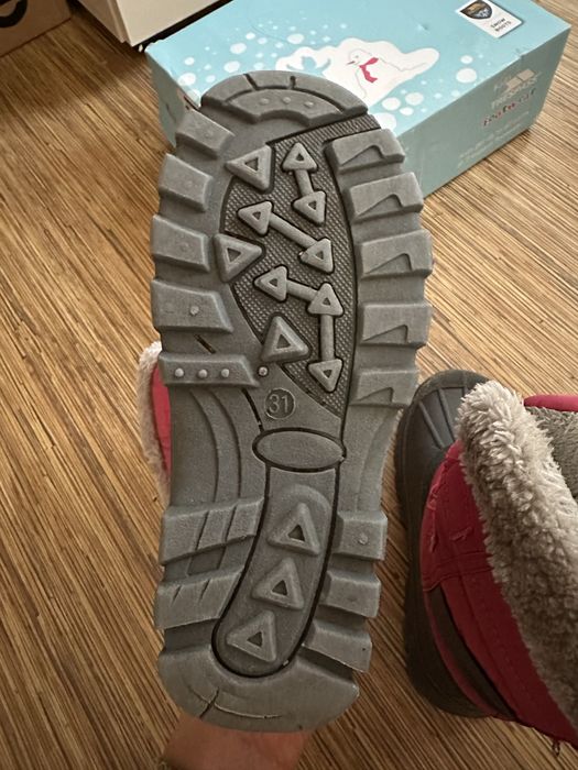 Зимни водоустойчиви ботуши за момиче размер 31