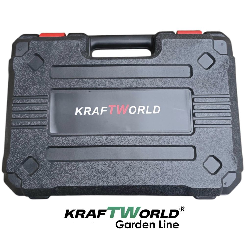 Професионална Акумулаторна Лозарска Ножица с Дисплей и 2 Батерии Kraft