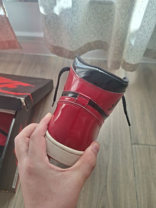 Jordan 1 patent bred full box