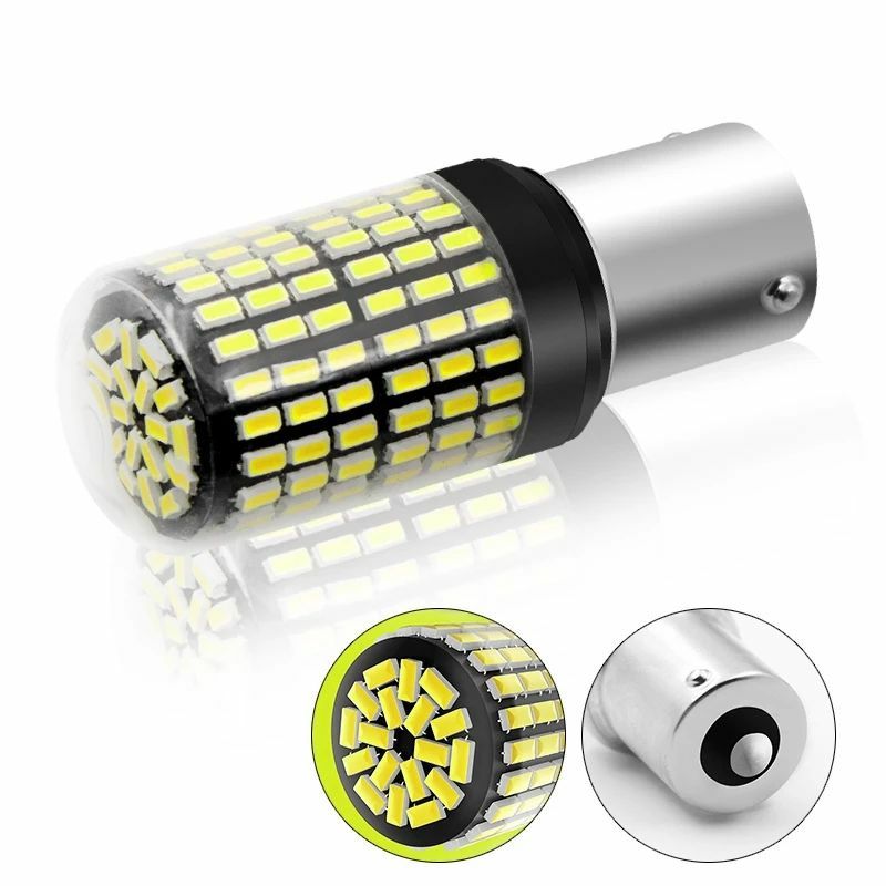 Bec Led P21W-BA15S/1156/1157-50W-360° Poziții,Semnalizare,Marșarier