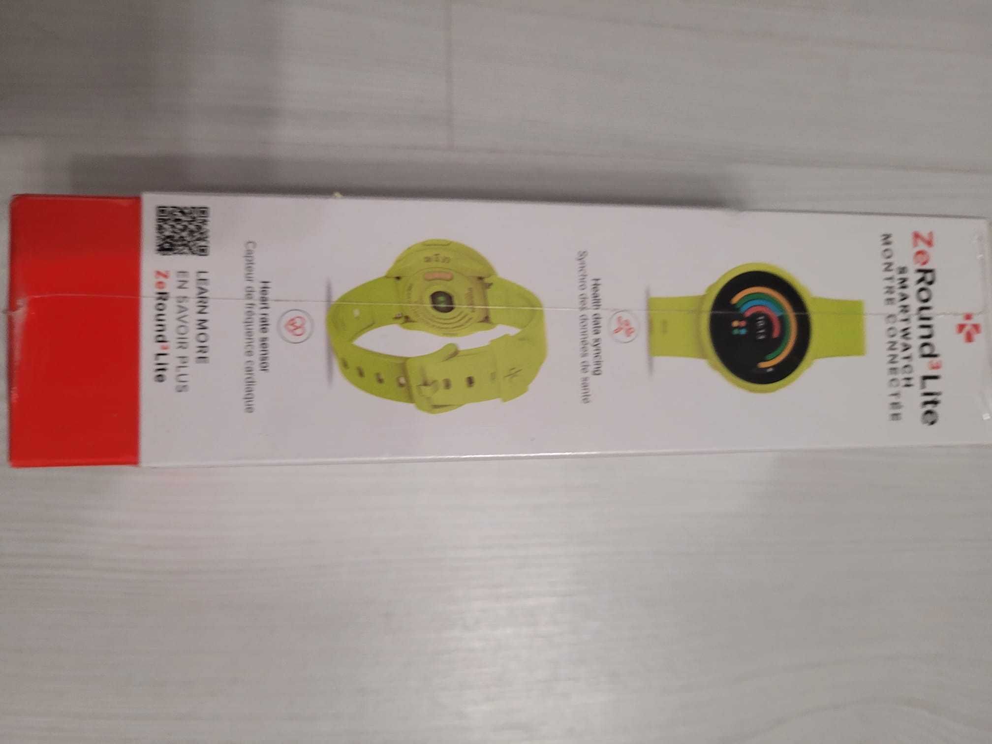 Ceas Smartwatch MyKronoz ZeRound 3 Lite, IP67, Optical HR, NOU 99 Lei