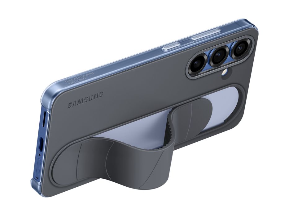 Husă pentru Galaxy S25, Standing Grip, Black