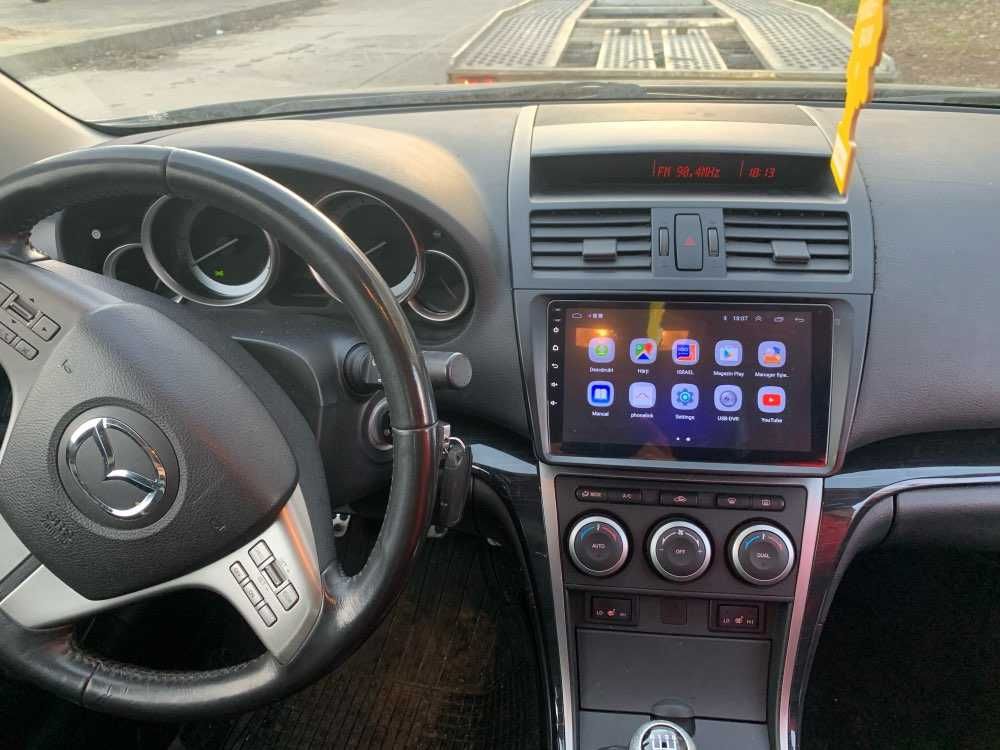 PROMOTIE - Navigatie GPS Android Dedicata Mazda 6 - Wifi BT USB QLed