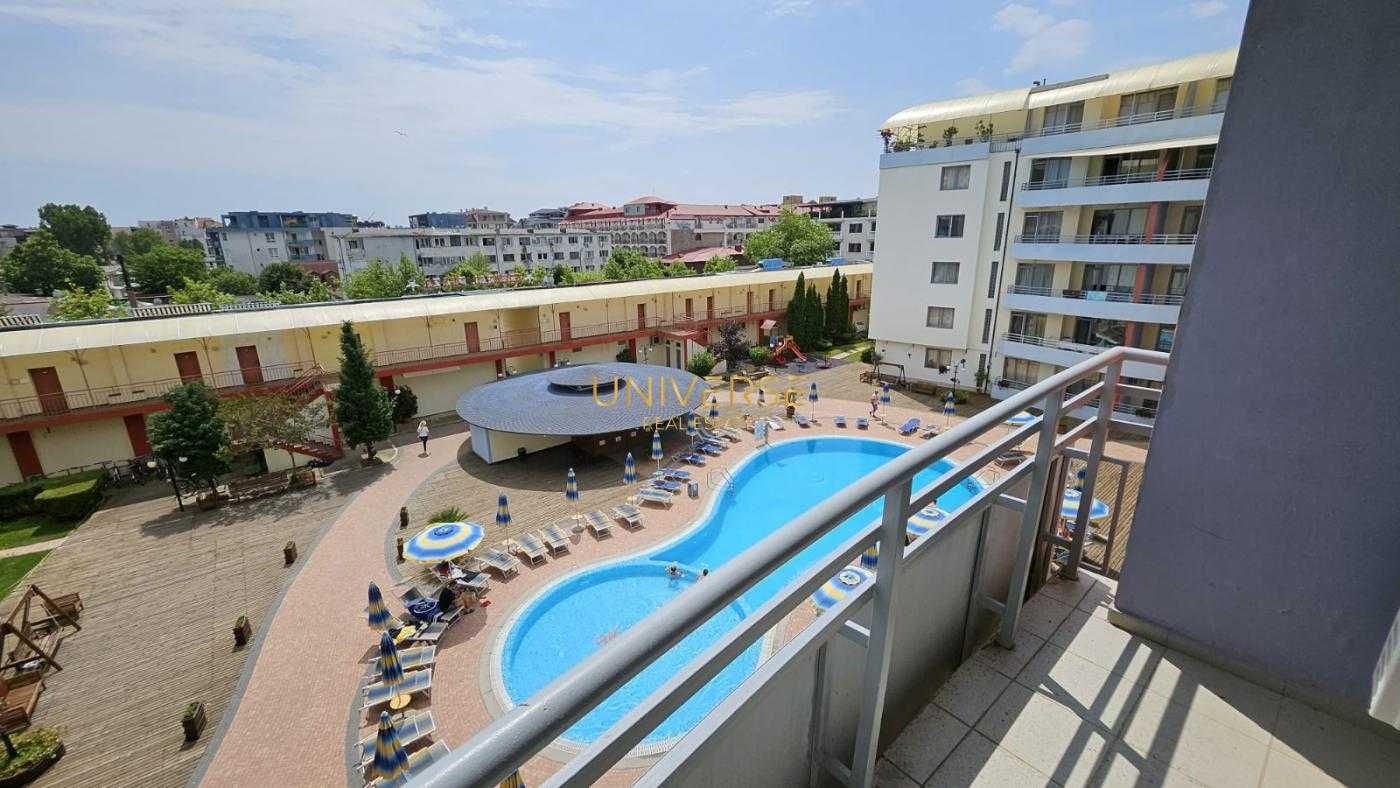 1 + 1 в апарт-комплекс в самия център на Слънчев бряг. #4490.