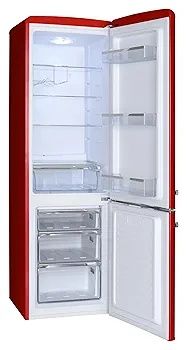 Frigider retro Amica rosu import GERMANIA Garanție GL81