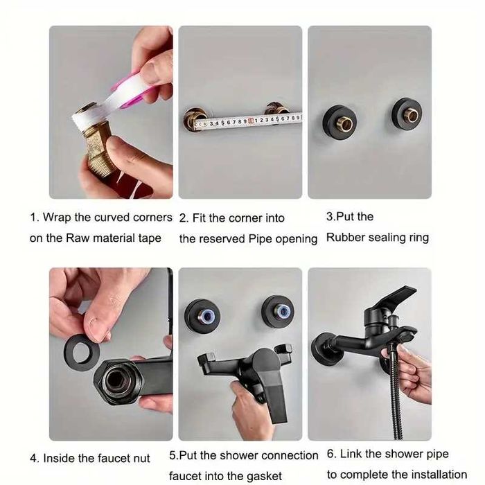 baterie dus otel inoxidabil negru sau argintiu, prindere perete