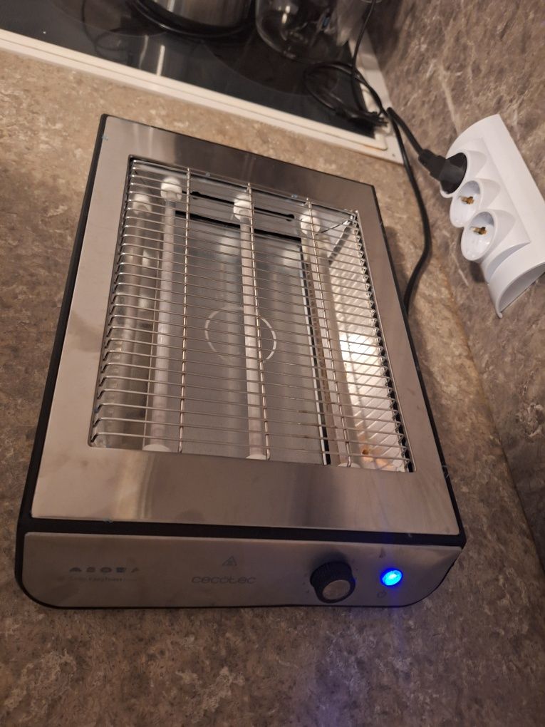 Тостер Cecotec Turbo EasyToast Inox – 900W