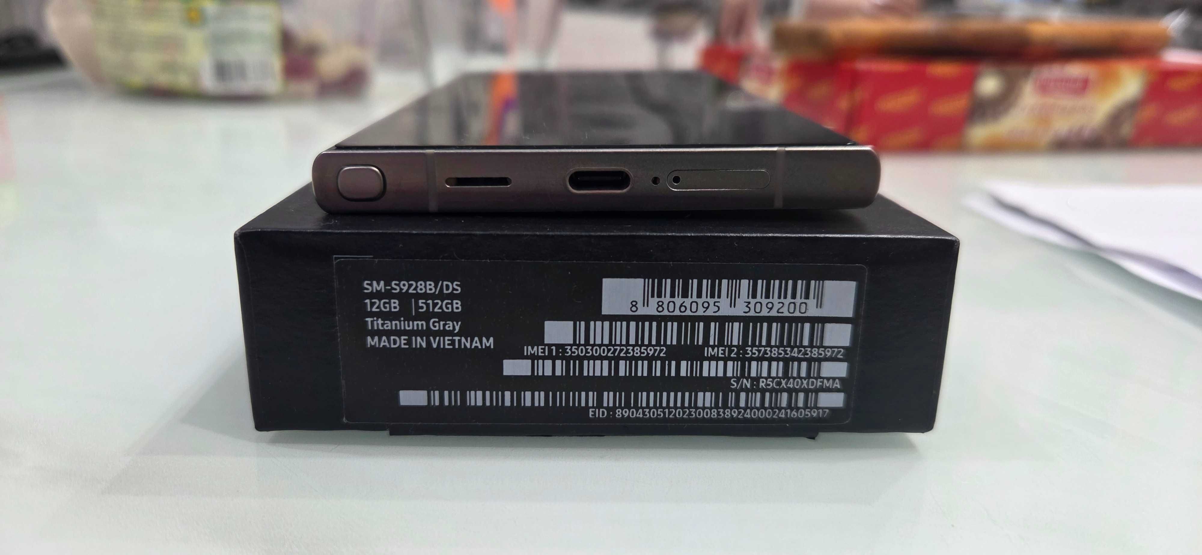 Samsung S24 ULTRA 512GB Titanium GRAY ГАРАНЦИЯ 20.07.26г.