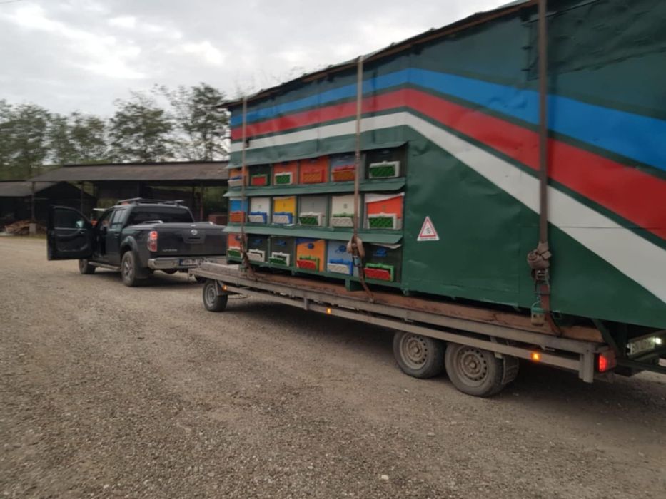 Remorca 6m 2m  3500kg Hulco Rota 3