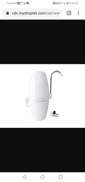 Filtru aquator modern robinet