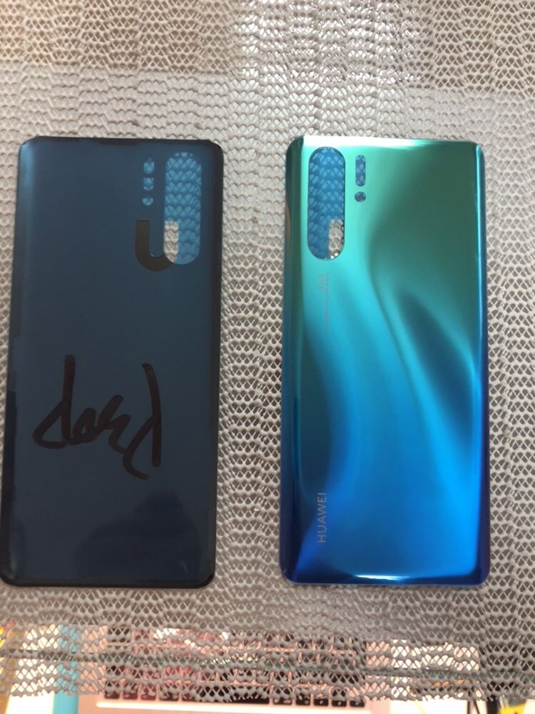 OEM  заден капак стъклен Huawei P30 pro черен червен бял син