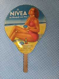 Reclama veche interbelica Nivea, cutii,tuburi,uleiuri,pulbere,flacoane