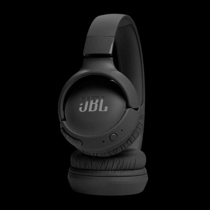 Casti audio wireless on-ear JBL Tune 520BT, JBL Pure Bass Sound,Negru