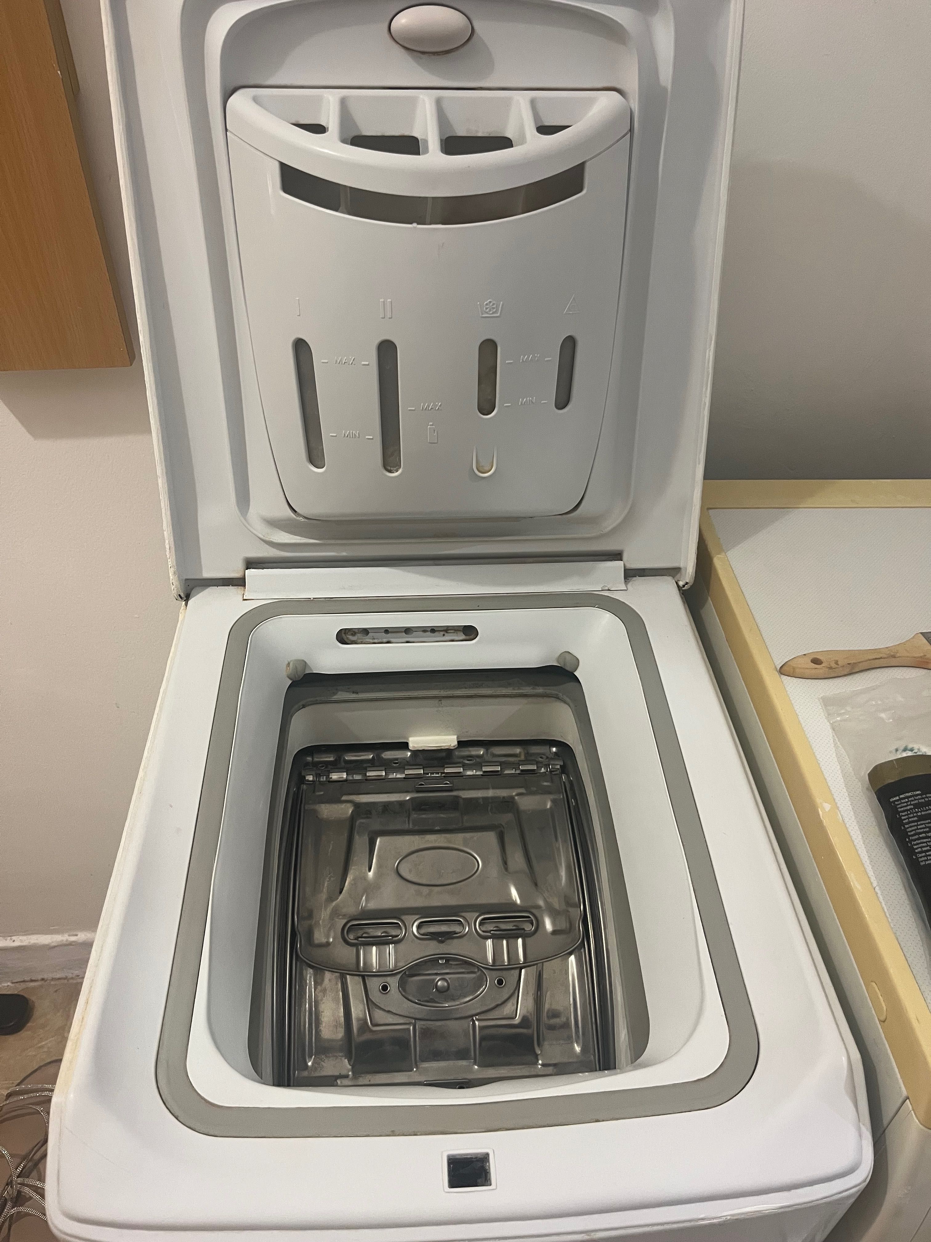 Indesit пералня работи