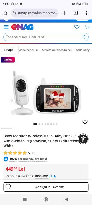 Baby monitor nou