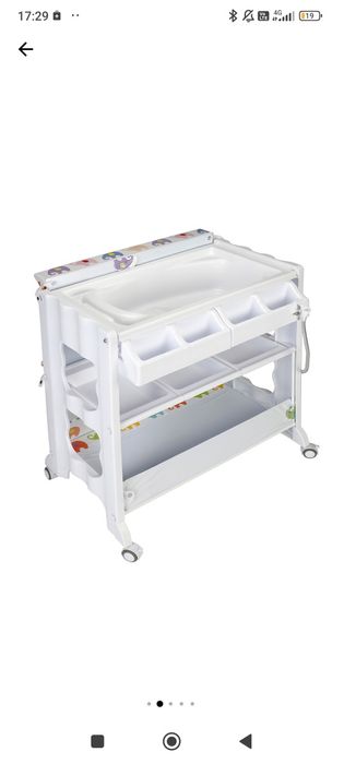 Masa de înfășat mobila Mappy 2 in 1