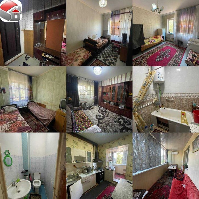 4 хонали квартира сотилади  №362