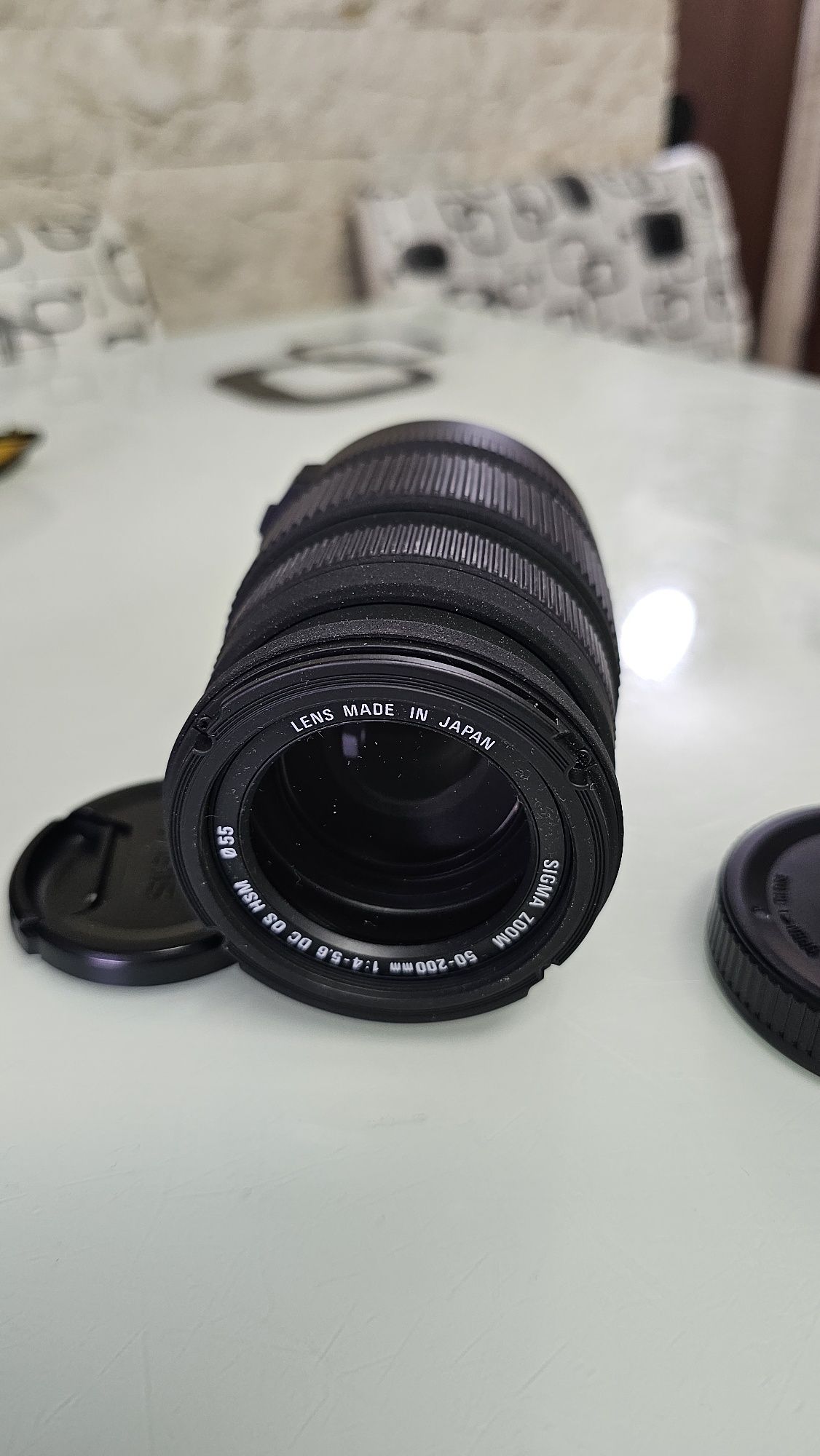Obiectiv Sigma 55-200mm f/4-5.6 DC HSM -pentru Canon EF-S