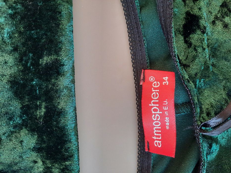 Compleu de noapte cu catifea si dantela Atmosphere 34