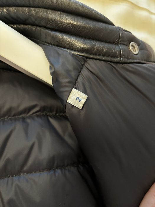 Geaca Moncler piele naturala