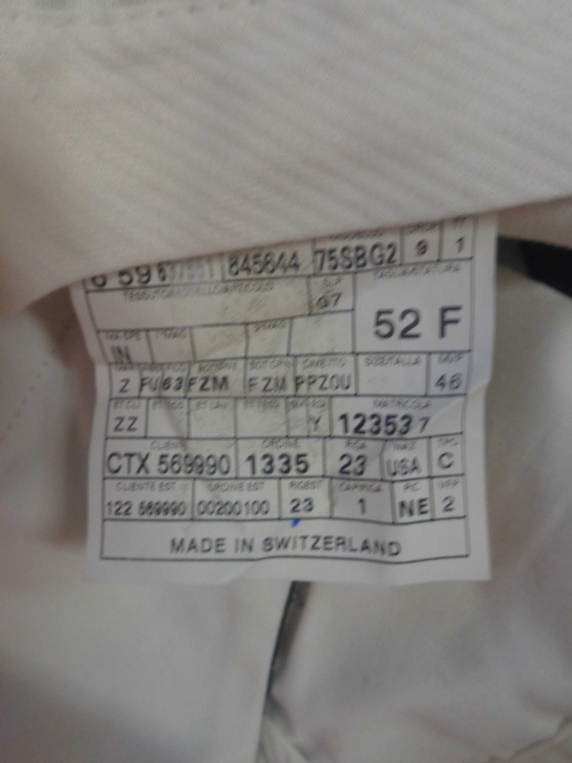 Pantaloni Z Zegna alpaca evazati marimea  52