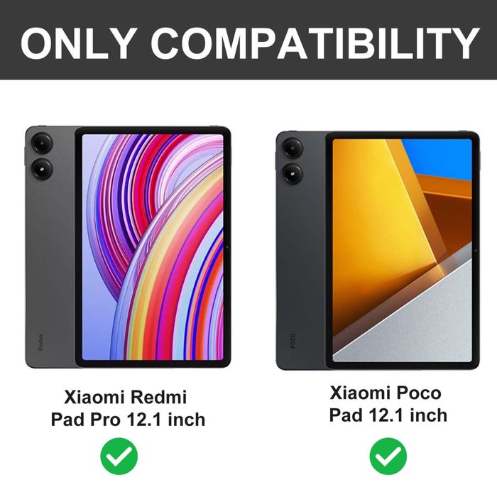 Кейс с BT тракпад клавиатура за Xiaomi Redmi Pad Pro 12.1” (2024)