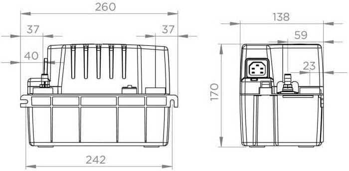 Pompa pentru condens SFA Sanicondens Pro V02