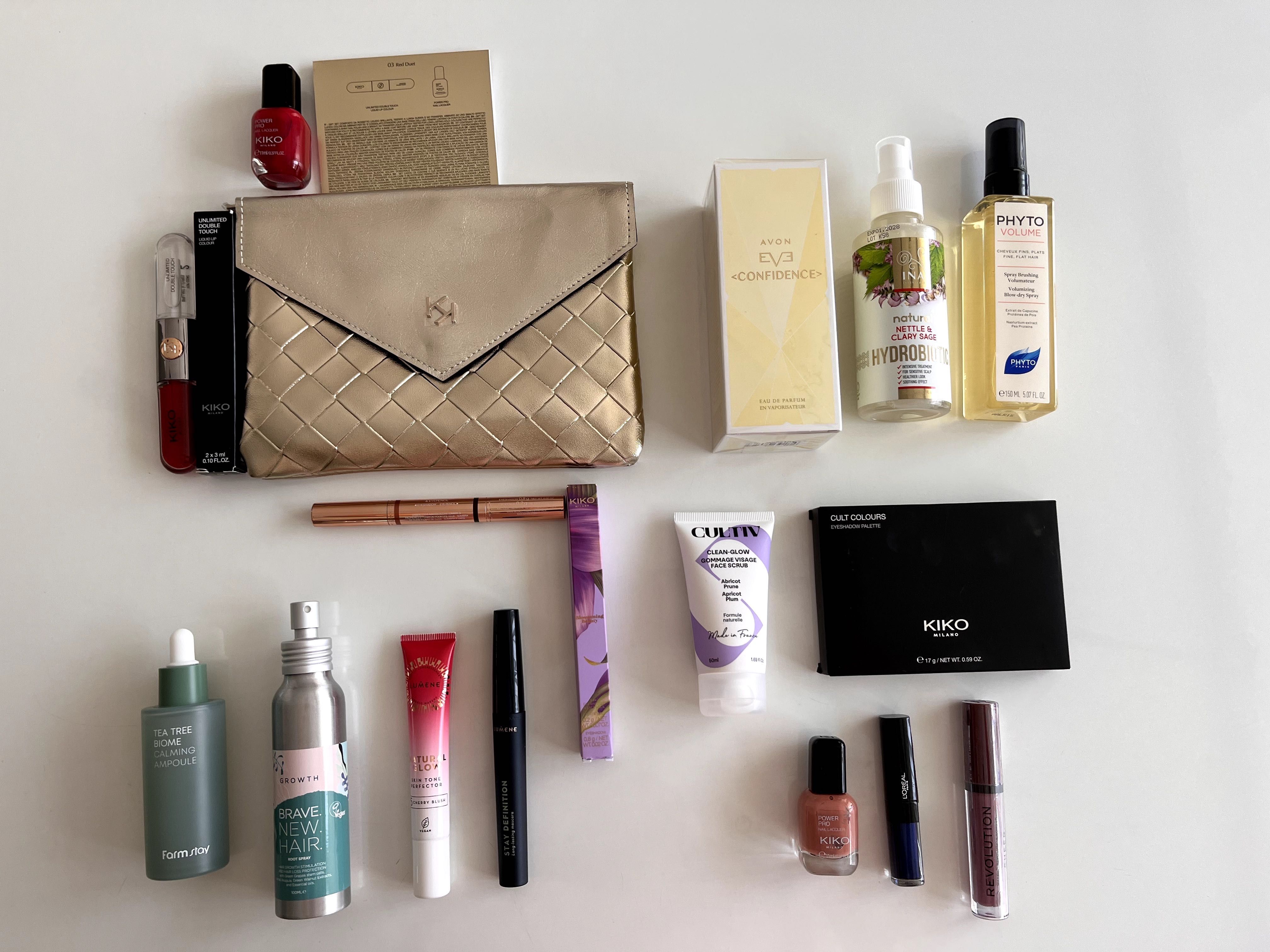 Козметика и гримове Kiko Milano, Loreal, Lumene, Phyto, Avon
