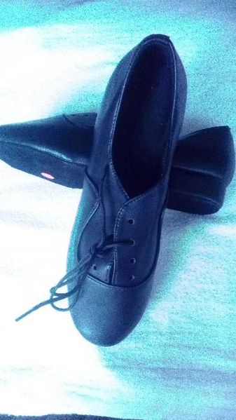 Мъжки обувки за спортни танци,салса,кизомба,танго- черни
