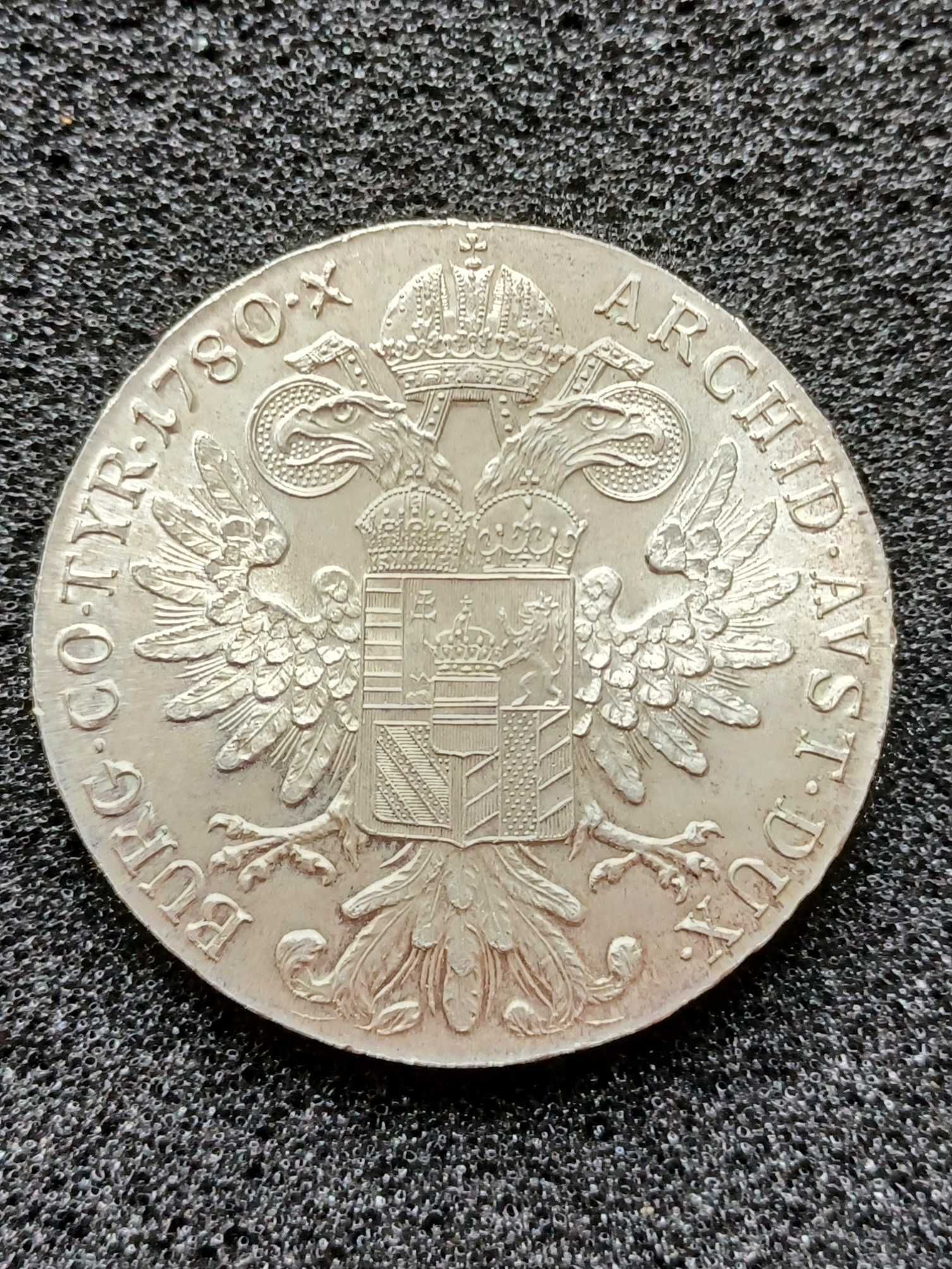 Moneda argint Austria 1 taler, 1780 Maria Theresa