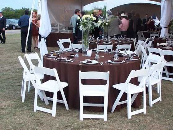Scaune WIMBLEDON cu perna pliabile ceremonie, petrecere, spectacol